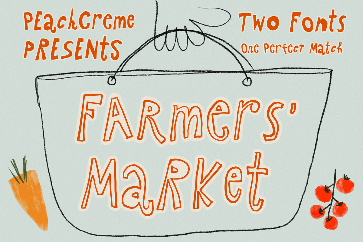 Farmers' Market Font Duo