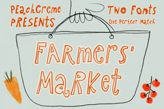 Farmers' Market Font Duo