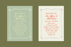 Somerset Garden // Handwritten font