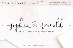 Sophia Ronald Font