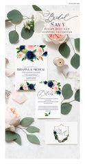 Bridal Navy // Watercolor Set