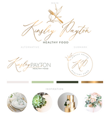 Kinsley Payton Kit , Logo Design, - peachcreme.com