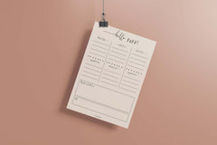 Free Printable Planner "Hello 2022!"