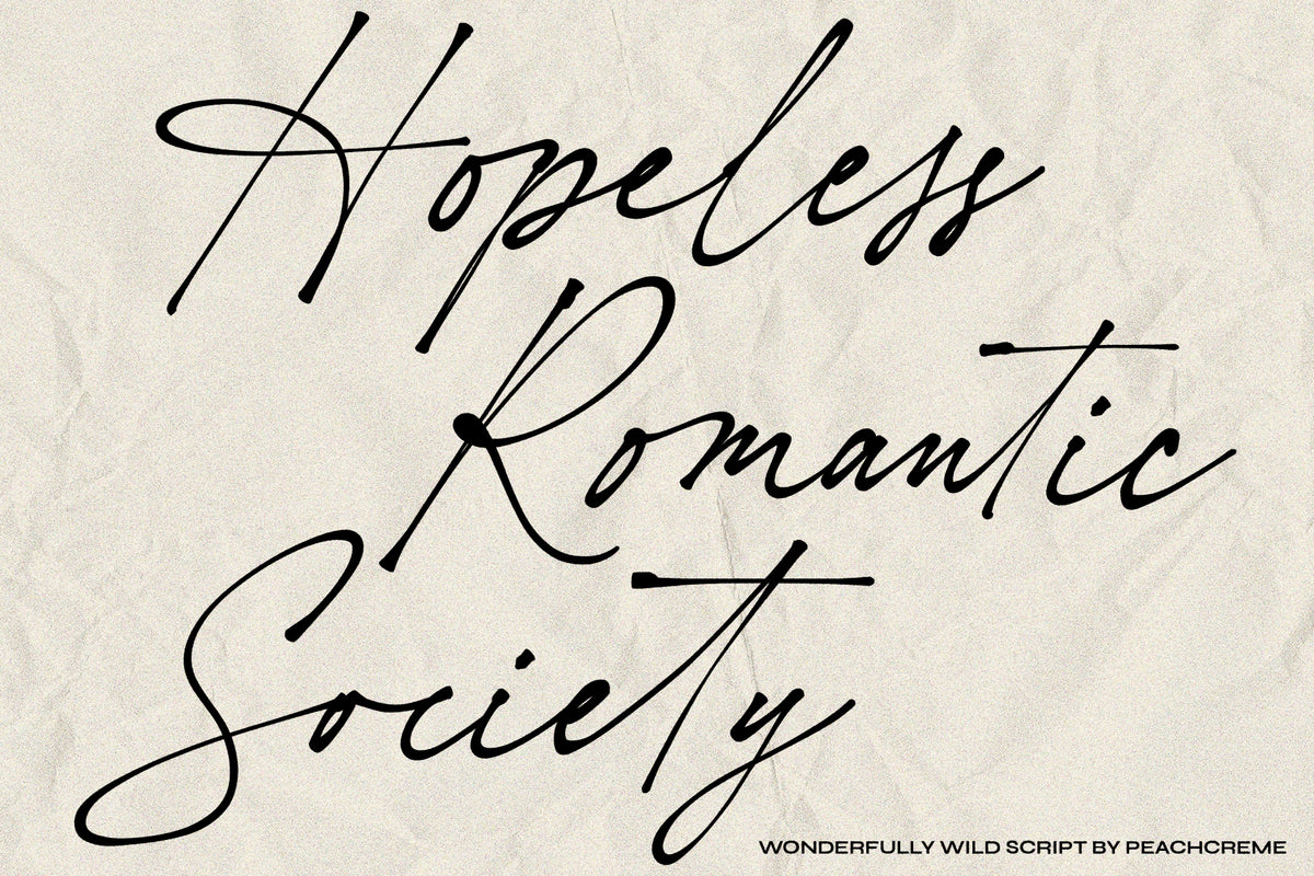 Hopeless Romantic Society // Script