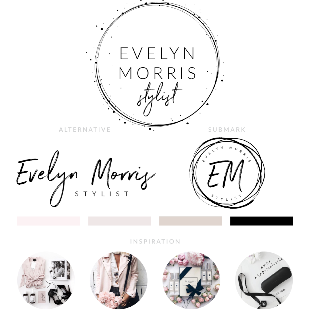 Evelyn Morris Kit , Logo Design, - peachcreme.com