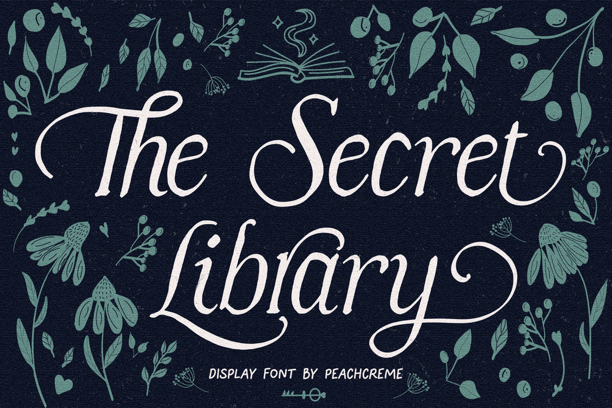 The Secret Library // Vintage Italic