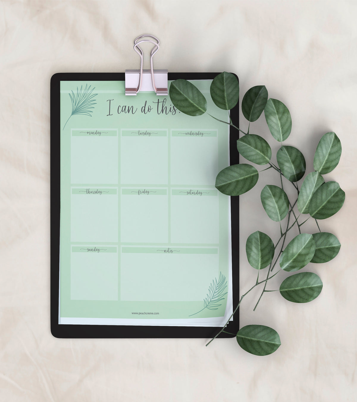 Free Printable Weekly Planner