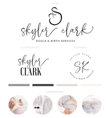 Skyler Clark Kit , Logo Design, - peachcreme.com