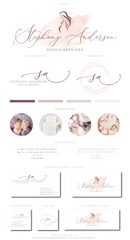 Stephany Anderson Kit , Logo Design, - peachcreme.com