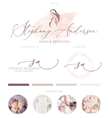 Stephany Anderson Kit , Logo Design, - peachcreme.com